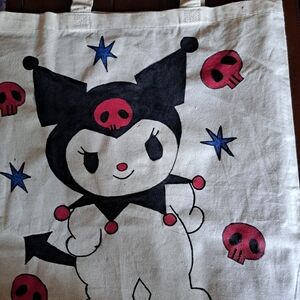 Hand painting canvas